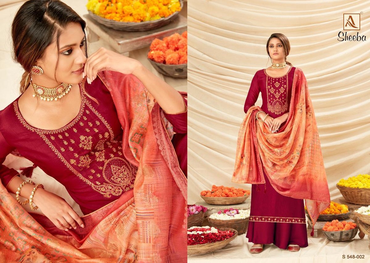 Alok Suits Sheeba 548-001-548-008 Series 2