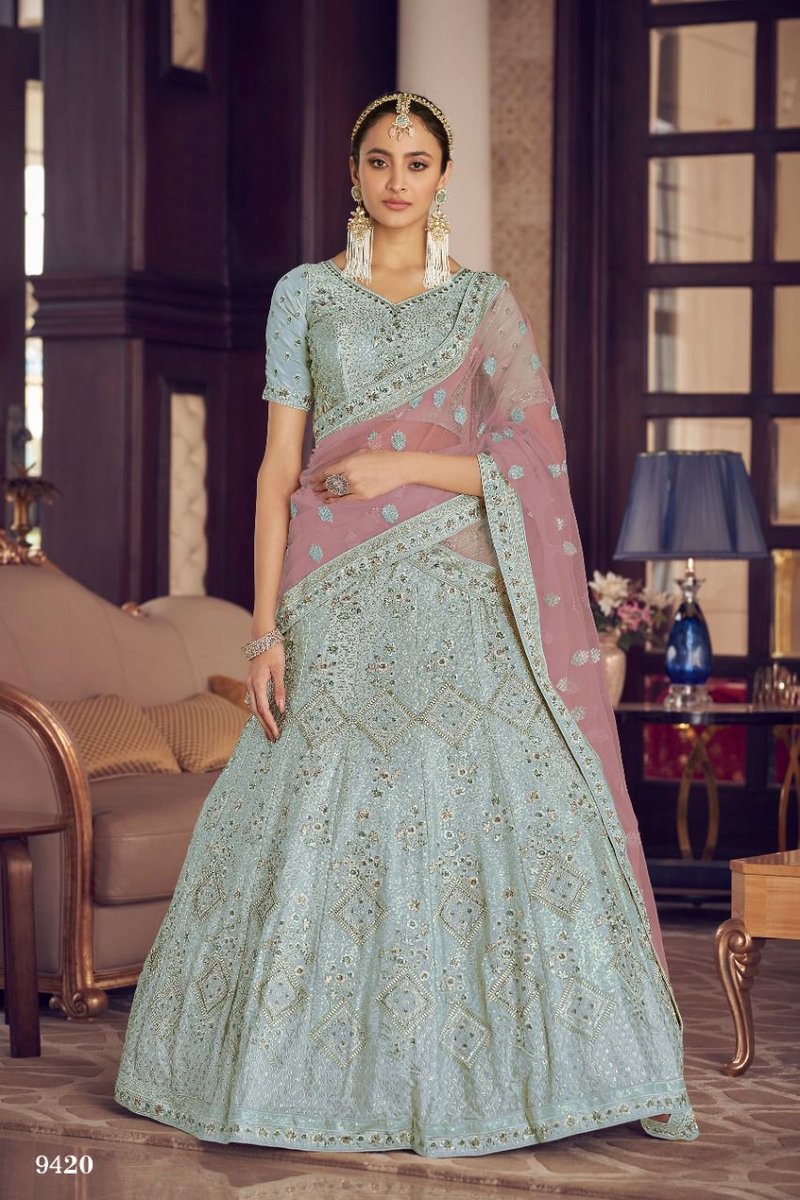 Arya Designs Lehenga Vol-24 9411-9425 Series 10