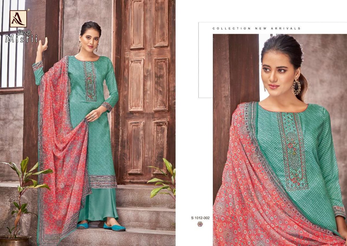 Alok Suit Mistii 1012-001 to 1012-006 Series 2