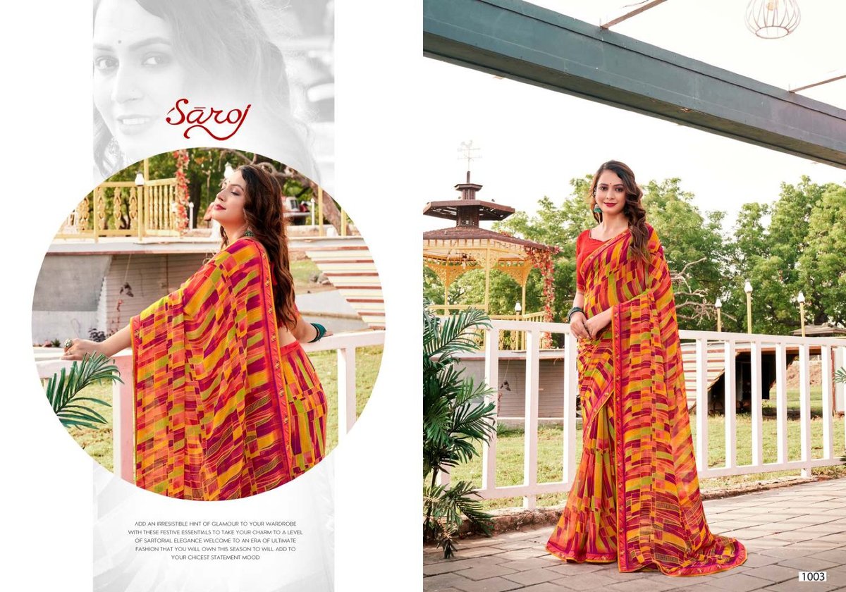 SAROJ SAREE CARNIVAL 1001 TO 1007 3