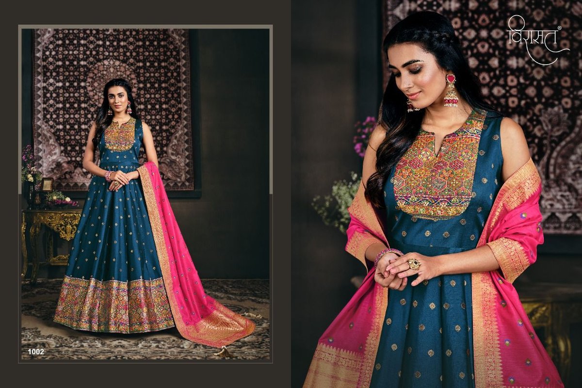 Virasat Gowns Banarasiya 1001-1005 Series 2