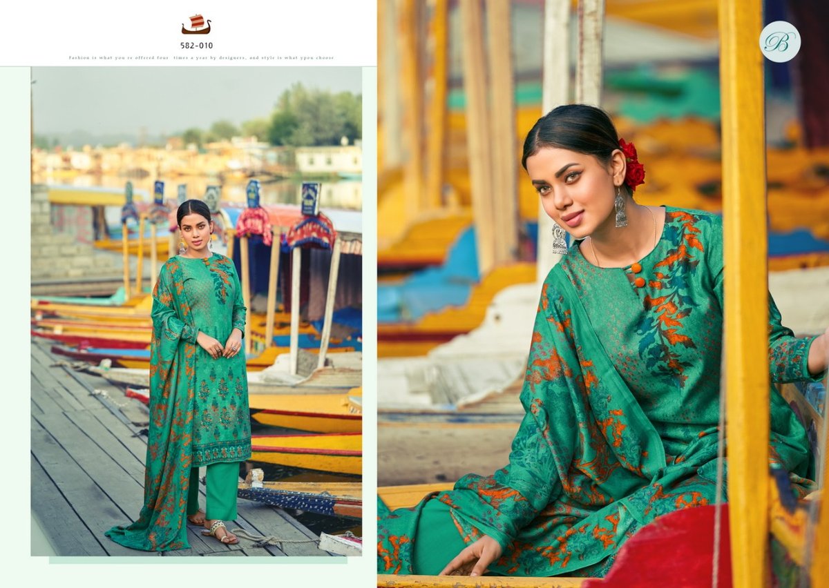 Belliza Designer Aisha 582-001 to 582-010 Series 10