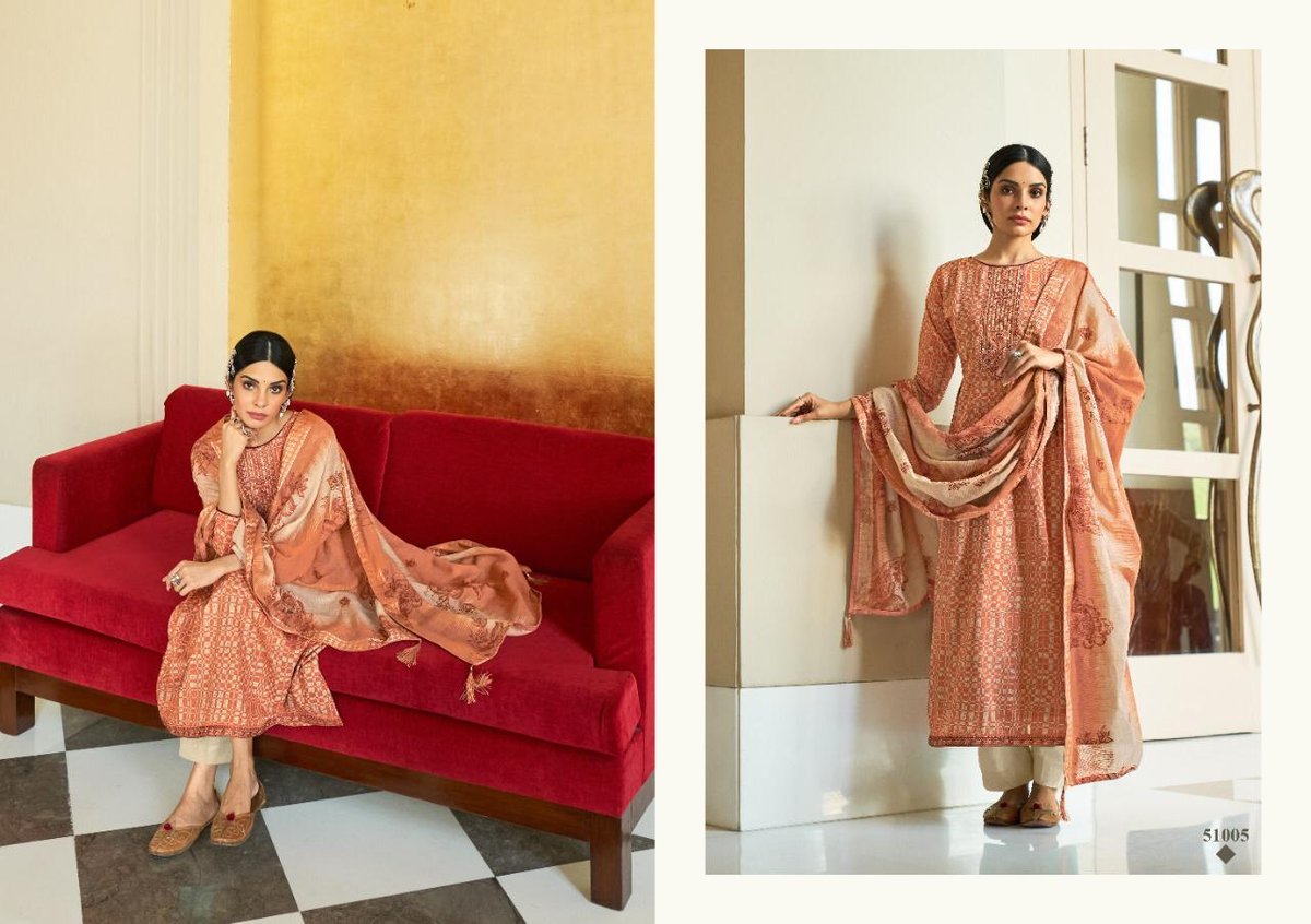 Ankit Textiles Zarina 51001-51010 Series 5