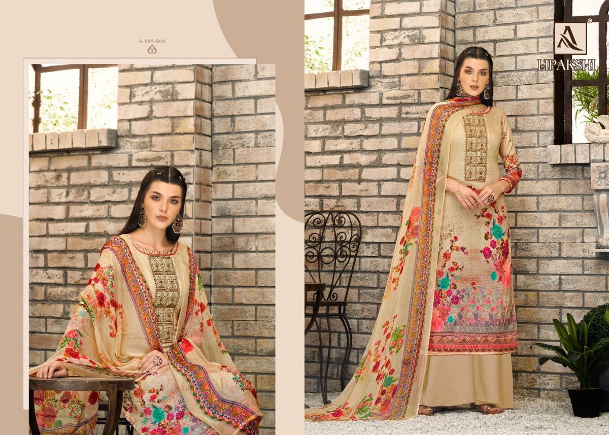 Alok Suits Lipakshi 595-001 To 595-010 Series 4