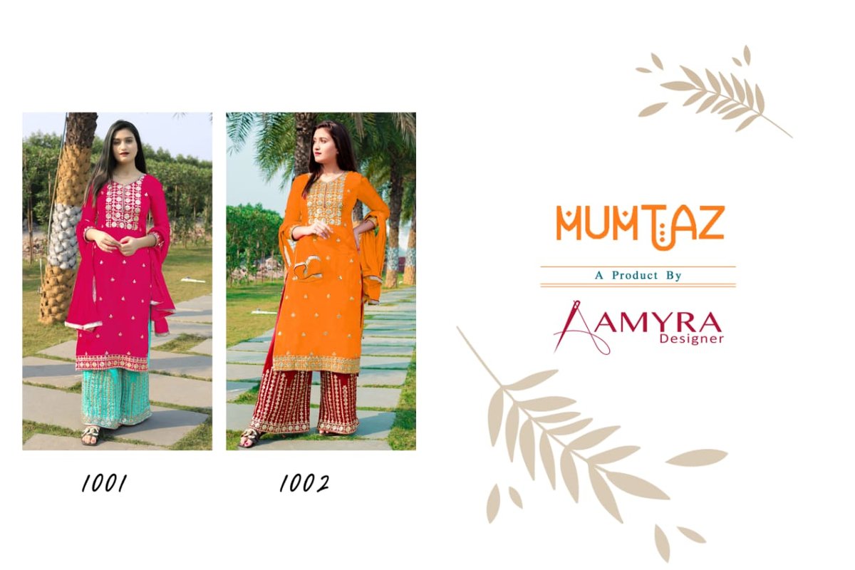 Amyra Designer Mumtaaz 1001-1002 Series 3
