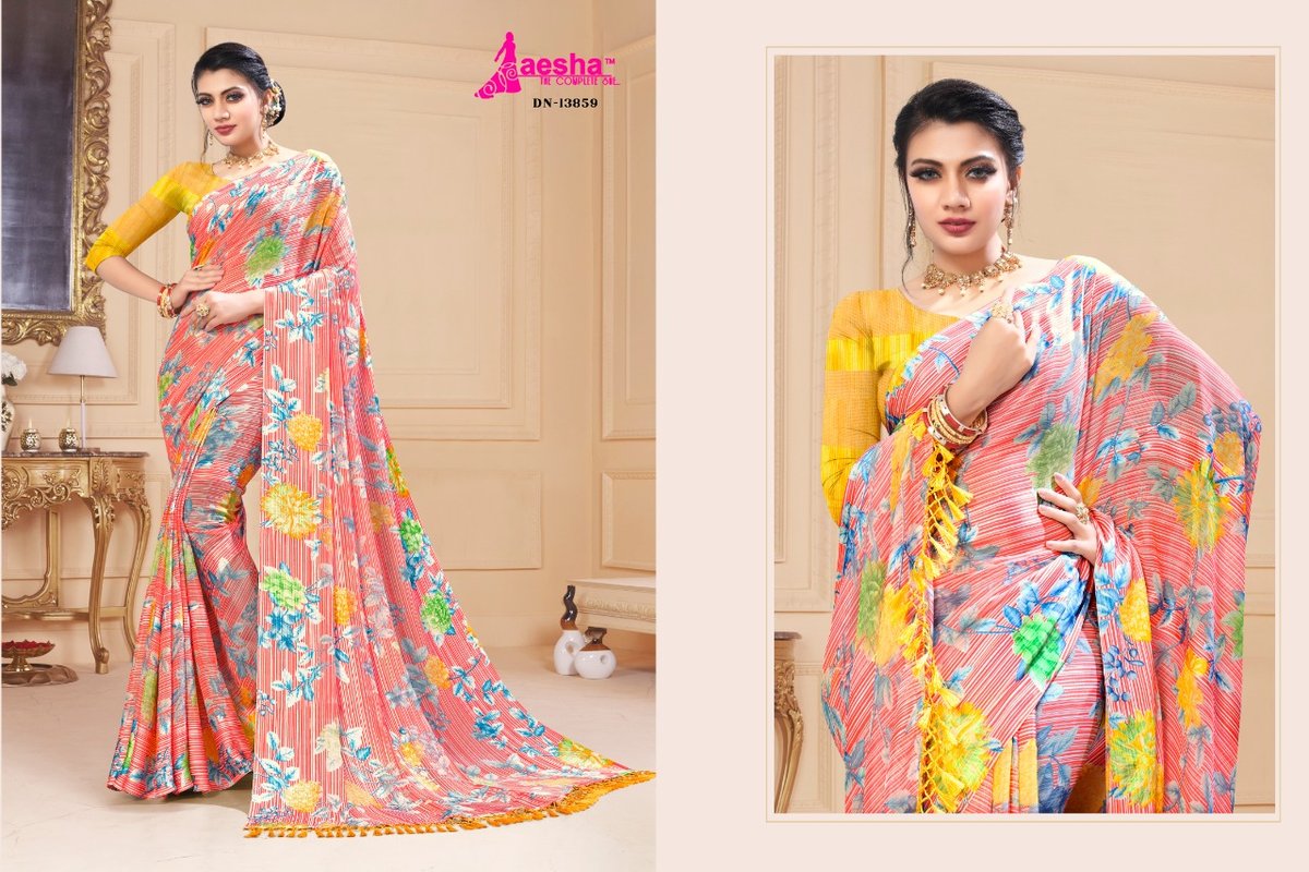 Aesha Saree Richa 13851-13860 Series 9