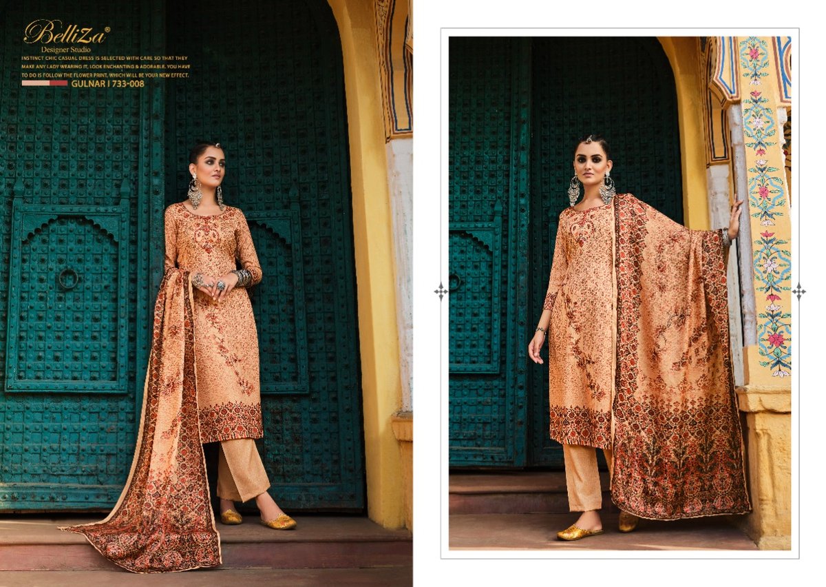 Belliza Designer Gulnar 733-001 to 733-008 Series 8