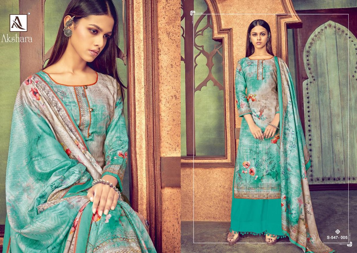 Alok Suits Akshara 547-001 to 547-010 Series 5