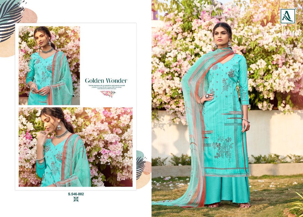 Alok Suits Gloria 546-001 to 546-008 Series 2
