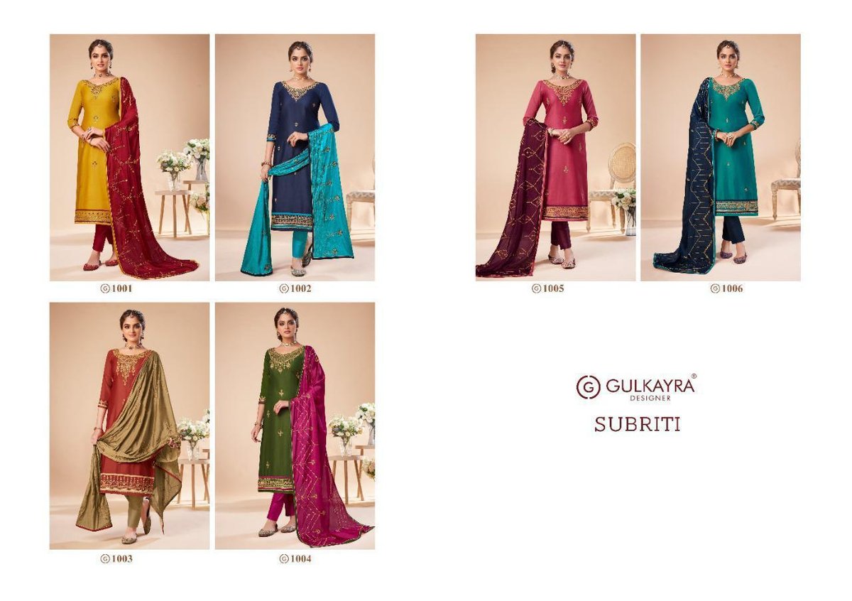 Gulkarya Designer Subriti 1001-1006 Series 7