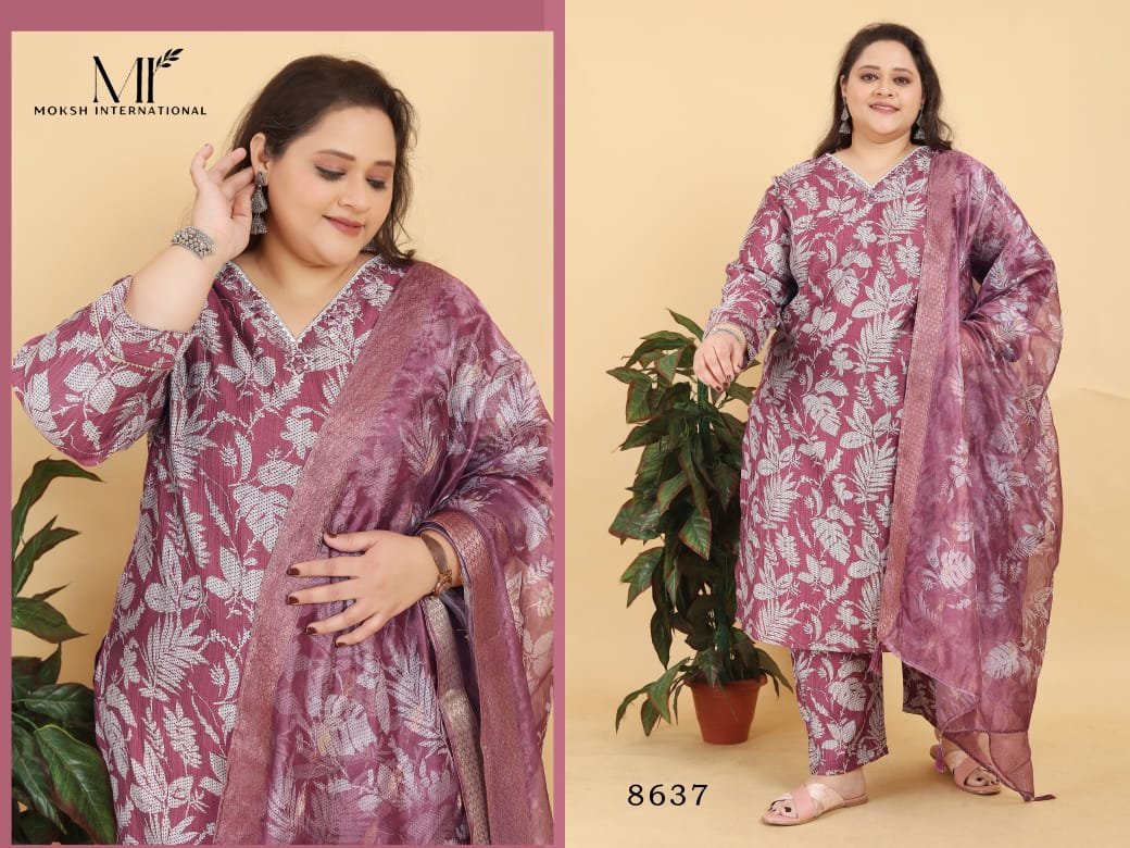 MOKSH BIG SIZE ANGLE VOL-01 8637 TO 8639 1