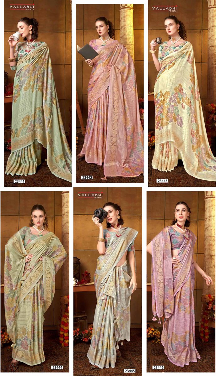 VALLABHI PRINTS JAGMAYA VOL-1 23441 TO 23446 7