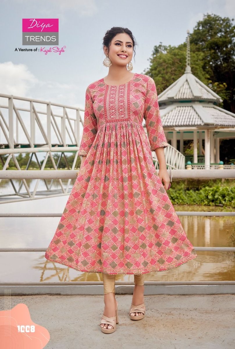Diya Trends Colour Flair Vol-1 1001-1009 Series 8