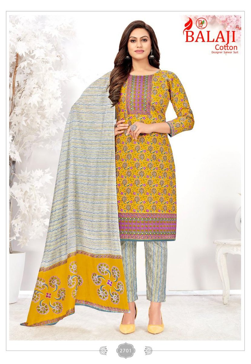 Balaji Cotton Kumkum Vol-27 2701-2720 Series 1