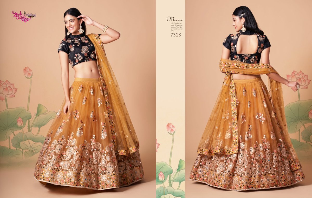 Zeel Clothing Neo Romantic Vol-3 7315-7326 Series 4