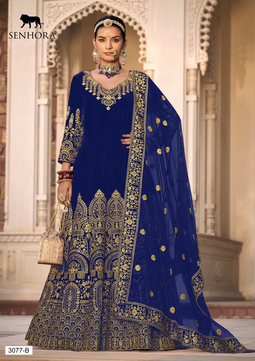 SENHORA DRESSES RIWAYAAT 3077-A TO 3077-D 2
