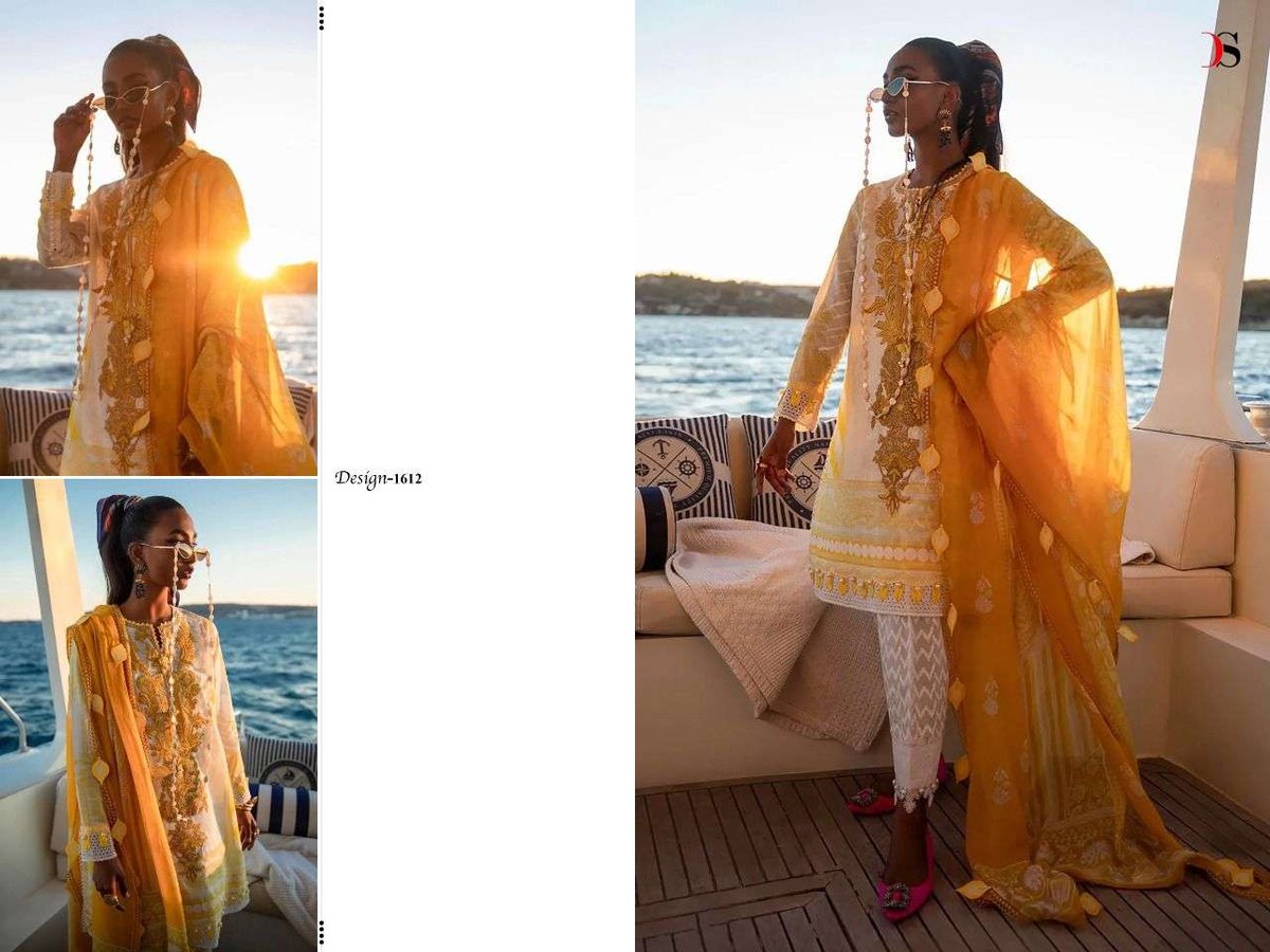Deepsy Suits Sana Safinaz Muzlin Vol-22 1611-1618 Series 2