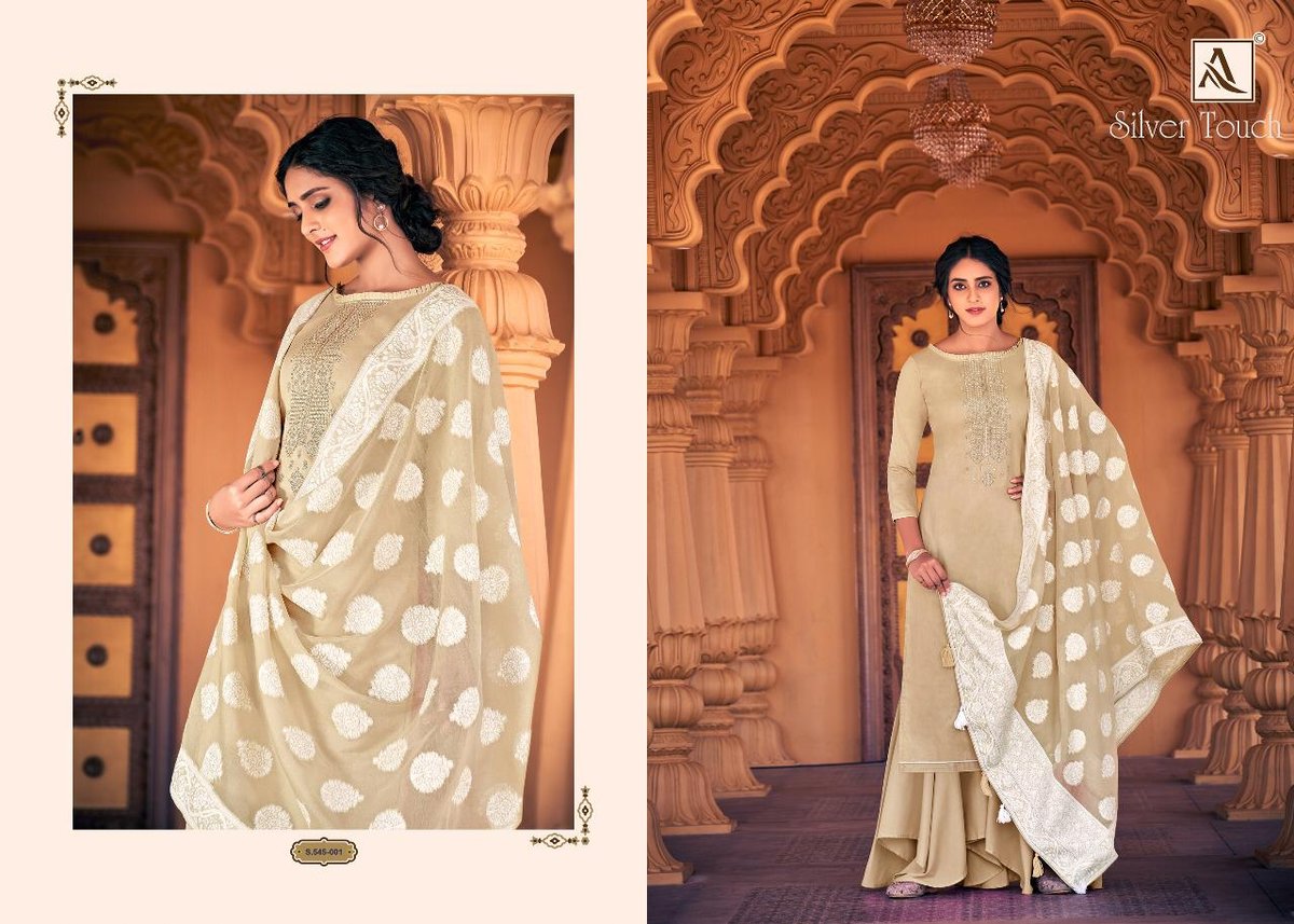Alok Suits Silver Touch 545-001-545-008 Series 1