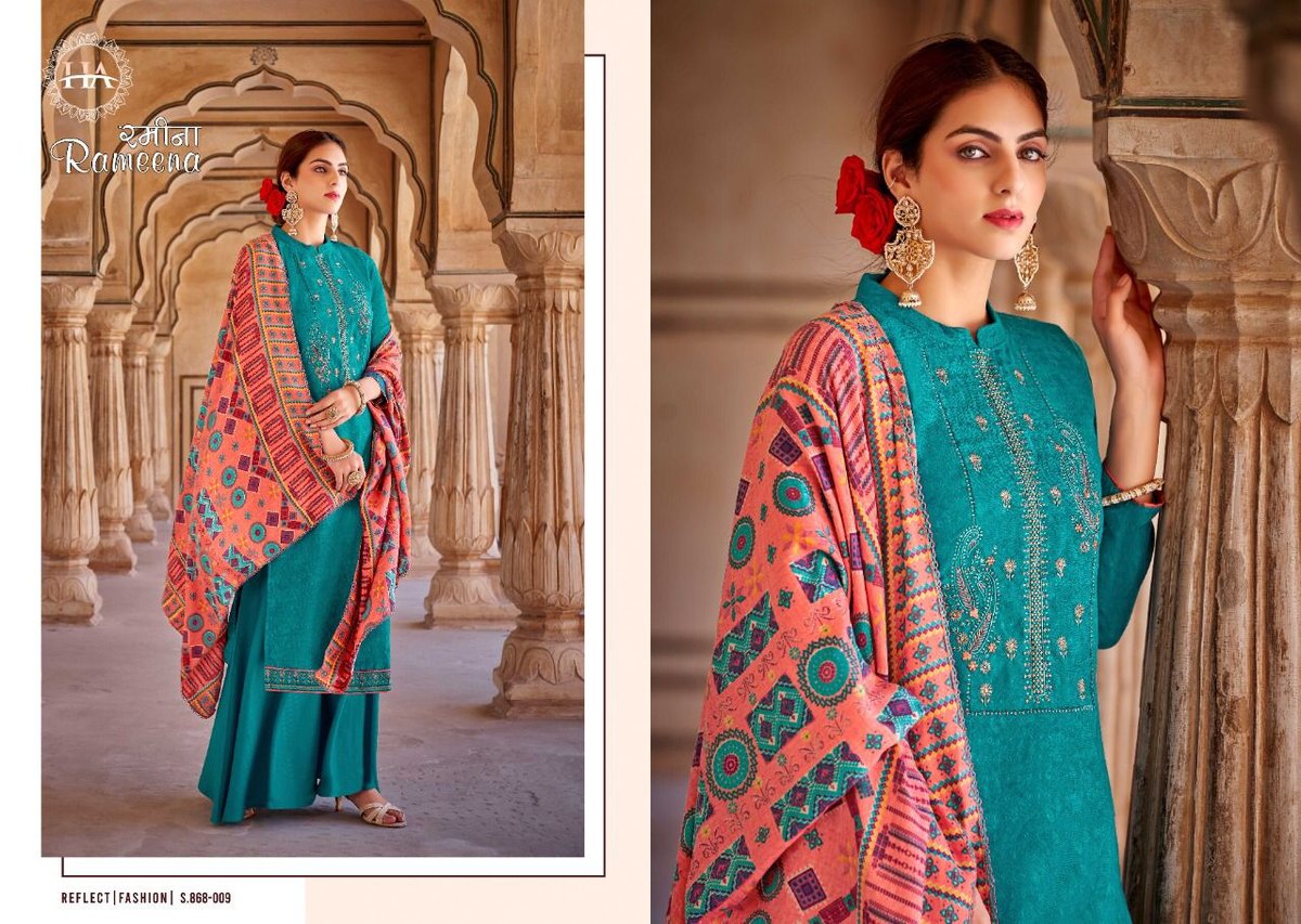Harshit Fashion Rameena 868-001 to 868-010 Series 9