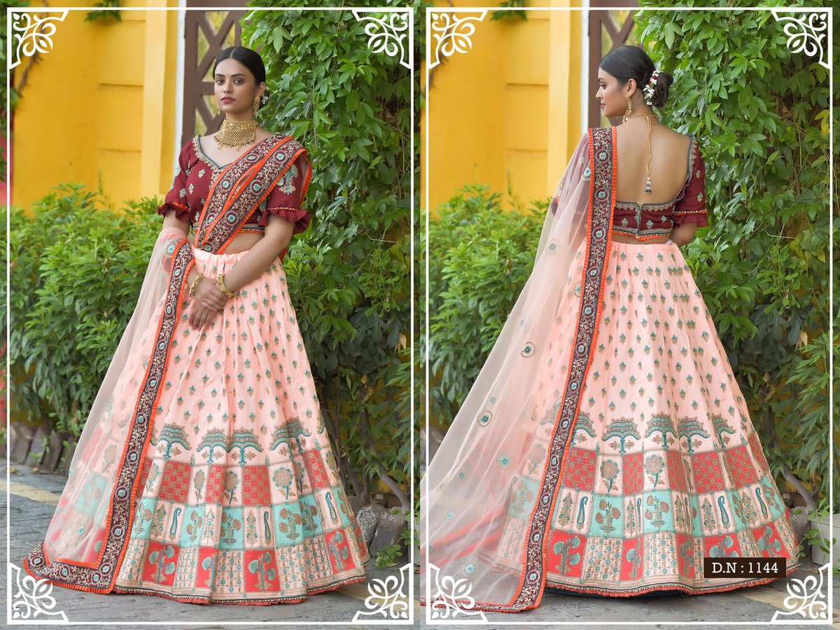 Bollywood  Designer Lehenga 1144 Design 1