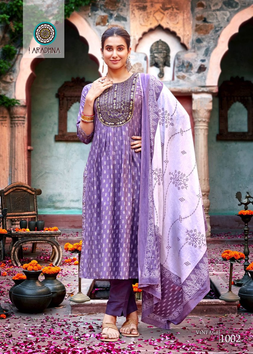 Aradhna Fashion Vintage Vol-1 1001-1008 Series 2