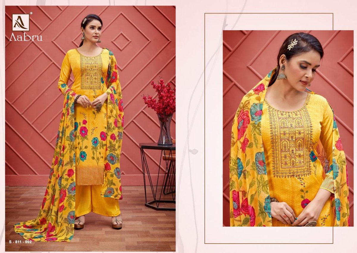 Alok Suits Aabru 811-001 to 811-010 Series 2