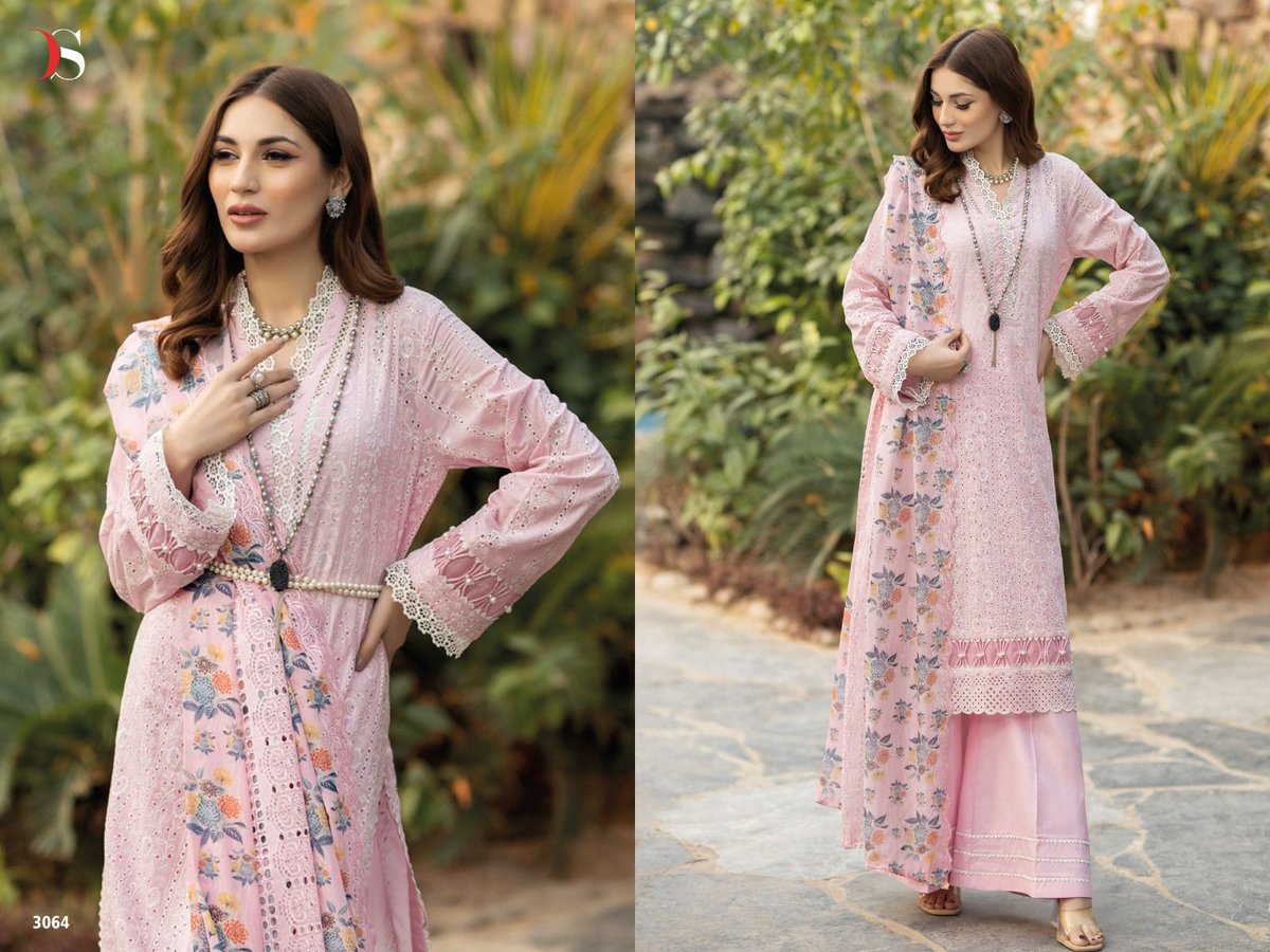 Deepsy Suit Adan's Libas Chikankari -23 3061-3068 Series 4