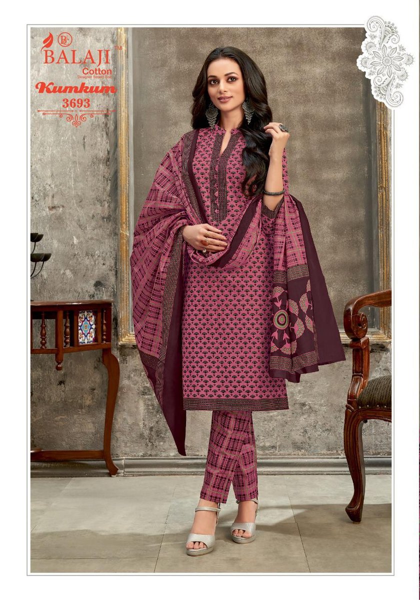 Balaji Cotton Kumkum Vol-25 3691-3710 Series 3
