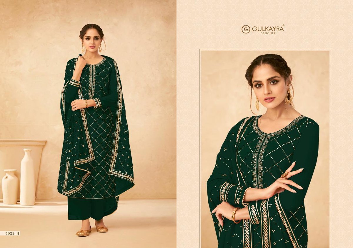 Gulkayra Designer Anvi Gold 7022 Colors 4