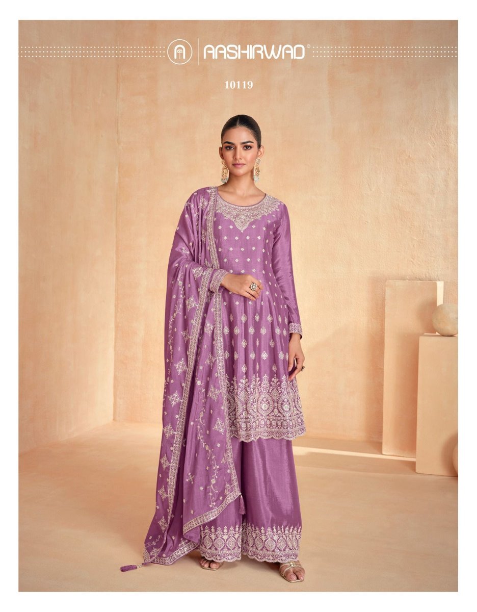 AASHIRWAD CREATION ZOHA 10117-10120 3