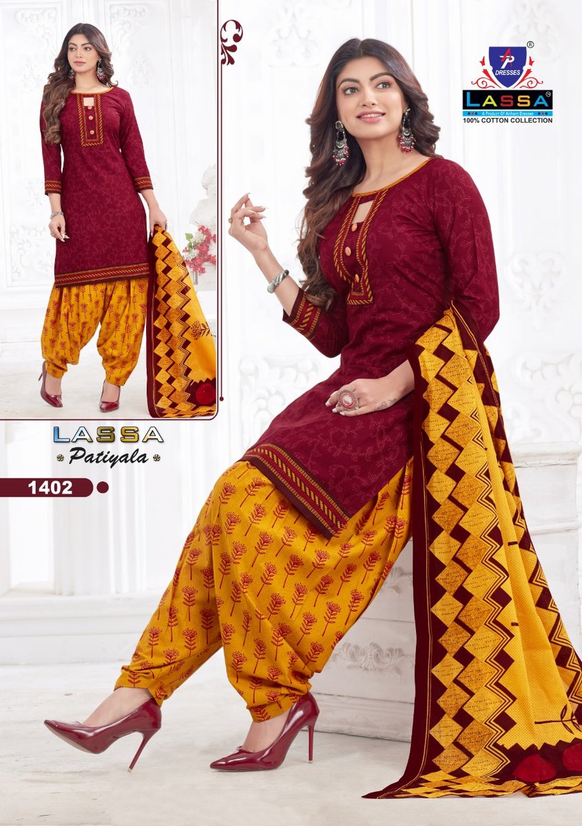 AP Dresses Lassa Patiyala Vol-14 1401-1410 Series 2