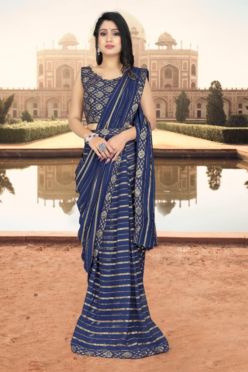 Bollywood Ready To Wear Sarees 1016076 Colors 3