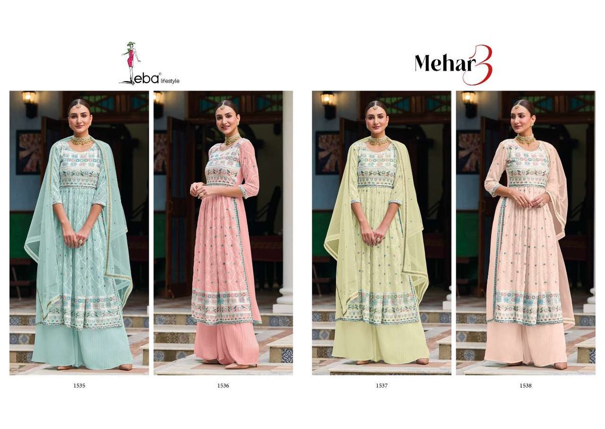 Eba Lifestyle Mehar Vol-3 1535-1538 Series 5