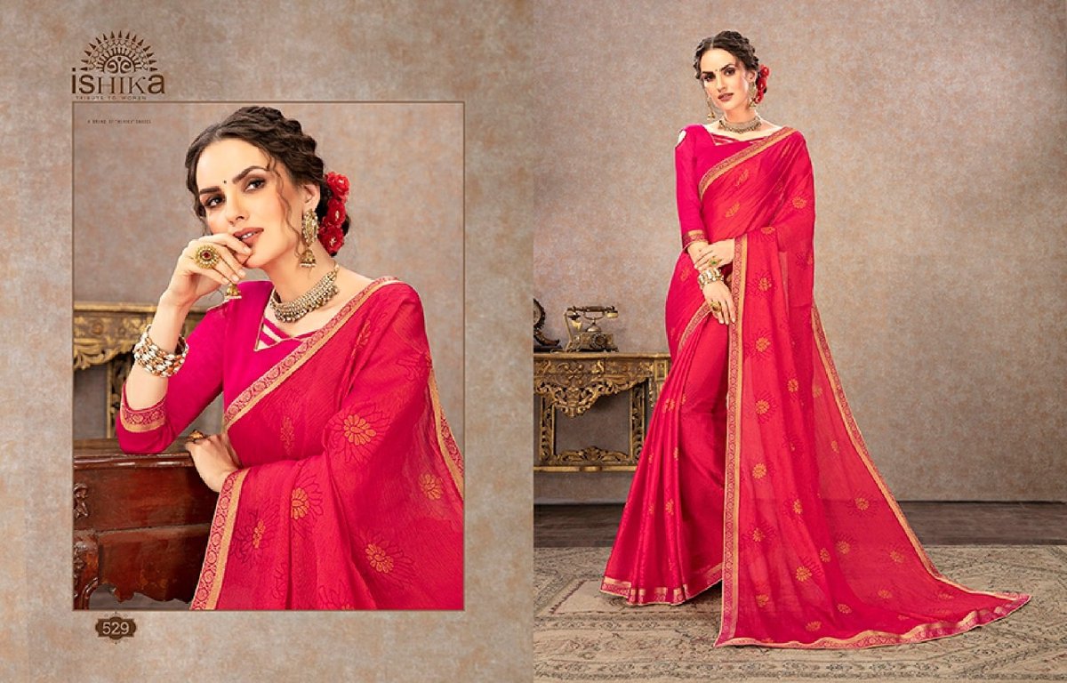 Ishika Sarees Shubham 521-534 Series 7