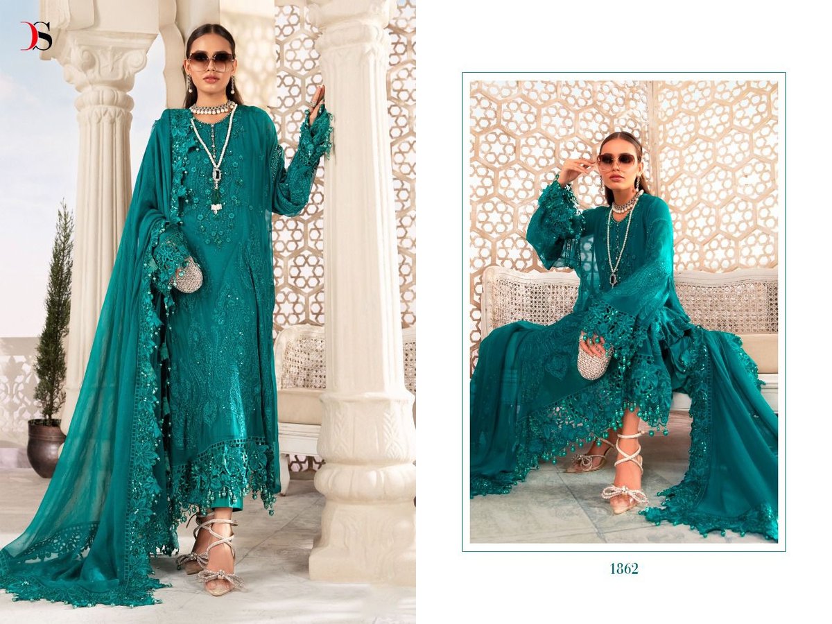 Deepsy Suits Maria.B Chiffons Vol-22 1861-1865 Series 2