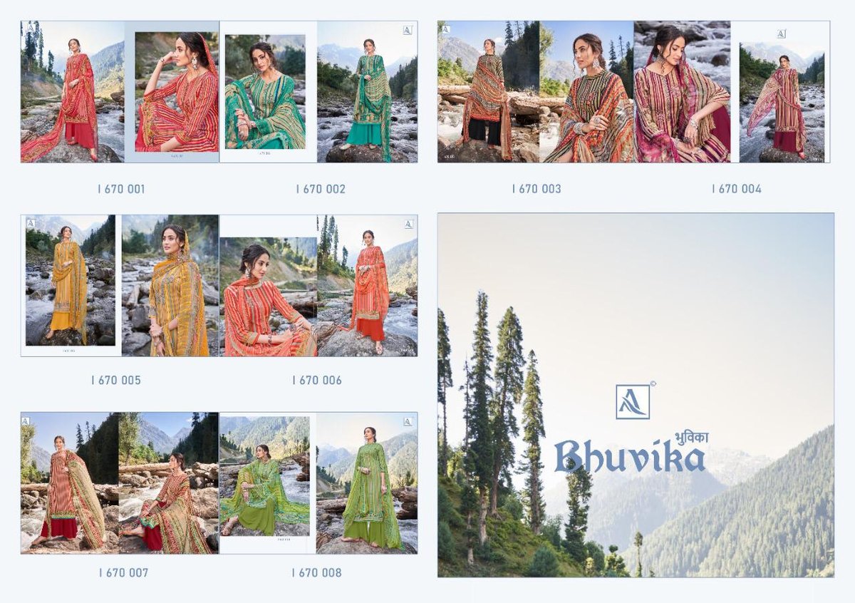 Alok Suits Bhuvika 670-001-670-008 Series 9