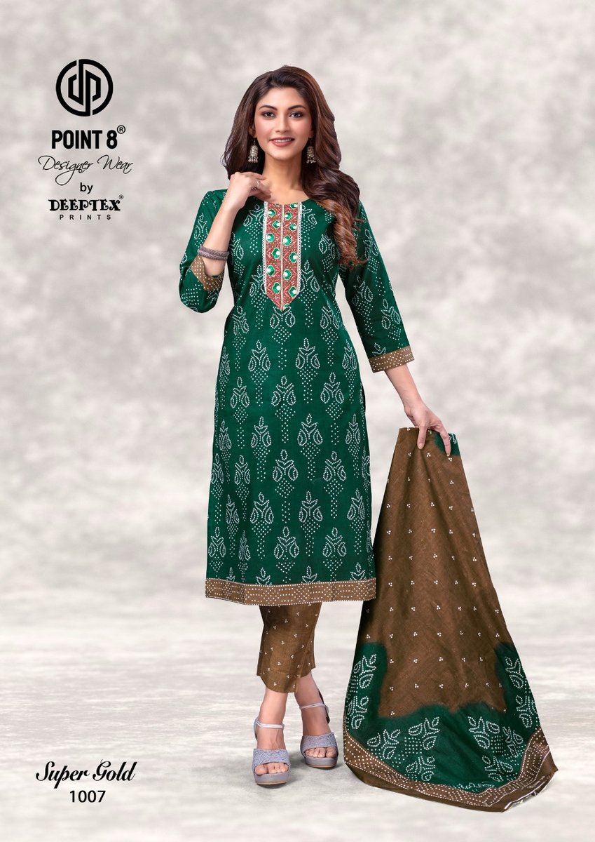 Deeptex Prints Super Gold Vol-1 1001-1010 Series 7