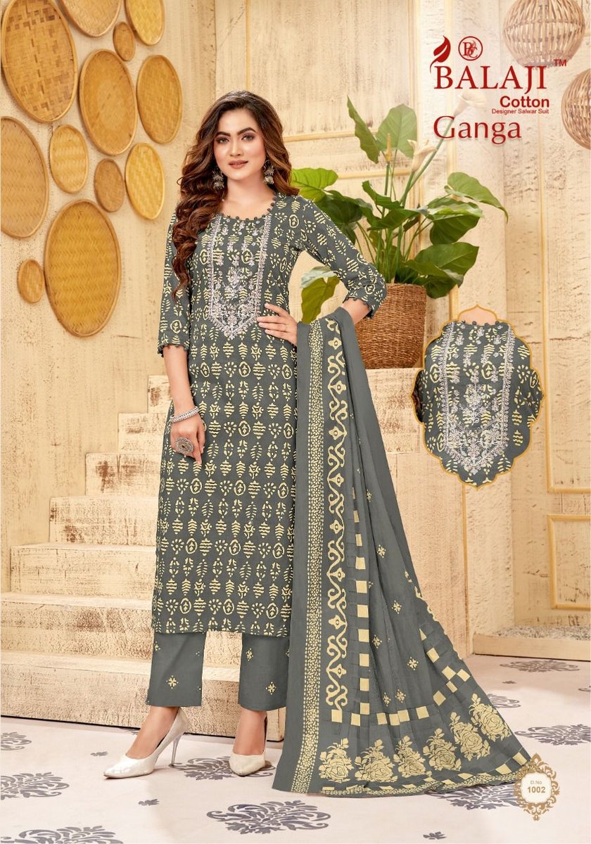 Balaji Cotton Ganga 1001-1012 Series 2
