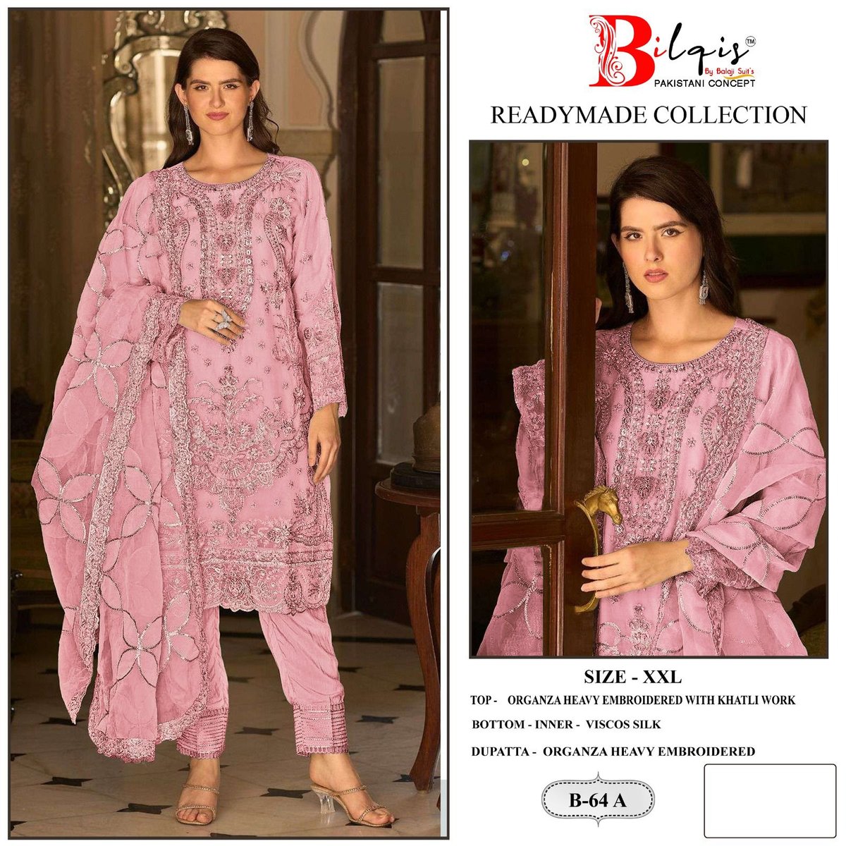 BILQIS READYMADE COLLECTION B-64-A TO B-64-D 1