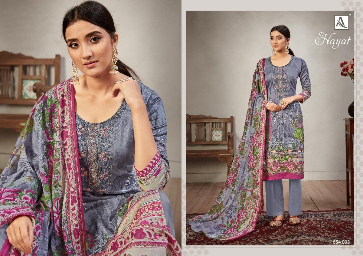 Alok Suits Hayat 654-001-654-008 Series 3