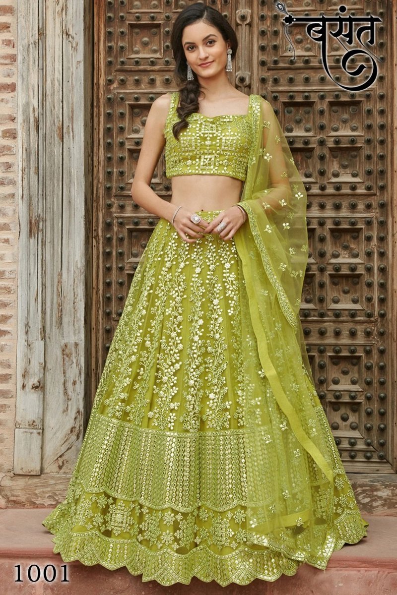 Basant Exclusive Festival Lehenga 1001-1004 Series 1