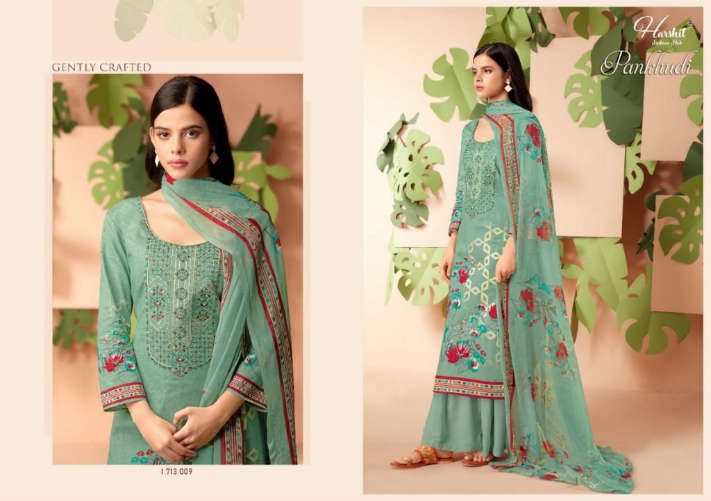Harshit Fashion Pankhudi 1713-001 to 1713-010 Series 9