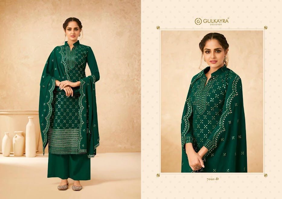 Gulkayra Designer Zeel 7021 Colors 7