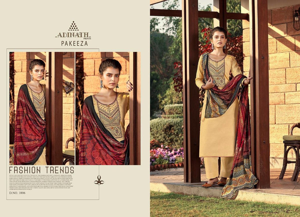 Adinath Prints Pakeeza 1001-1006 Series 6