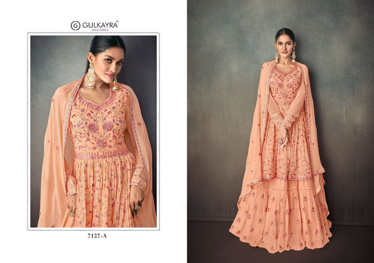 Gulkayra Designer Bahar Gold 7127 Colors 1