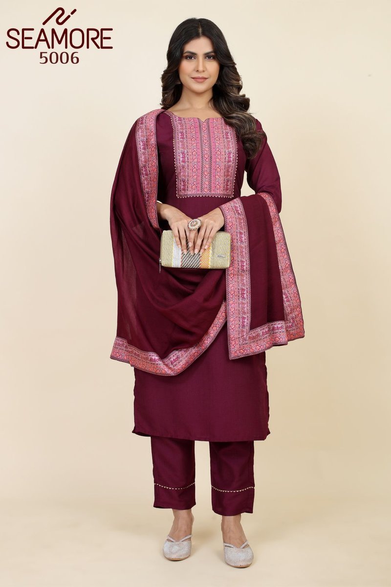SEAMORE PADMAVATI VOL-2 5004 TO 5008 3