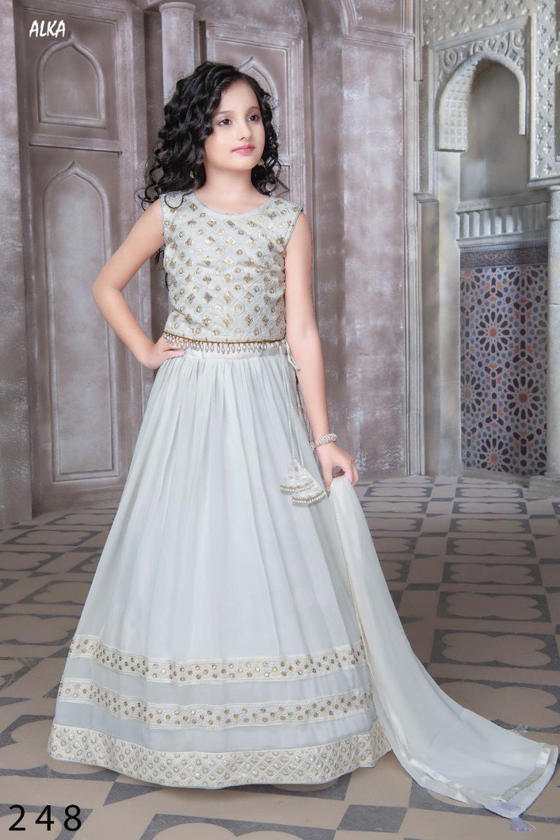 Alka Children Wear Lehenga Vol-35 248-252 Series 1