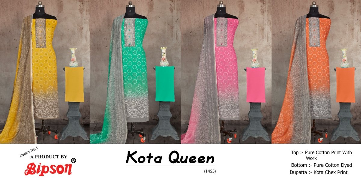 Bipson Prints Kota Queen 1455 Colors 5