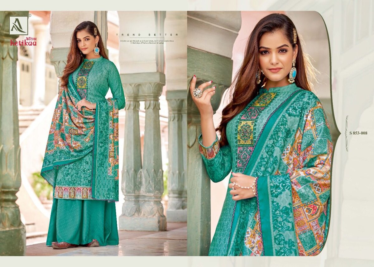 Alok Suits Ketikaa 853-001 to 853-010 Series 8