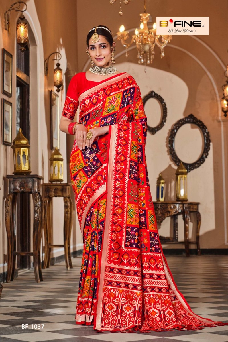 B Fine Saree Ujwala 1034-1039 Series 4